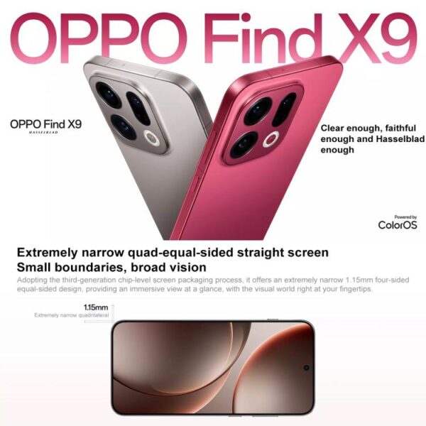 MPH3042_B2.jpg OPPO Find X9 AI Phone, 16GB+1TB, Screen Fingerprint, 6.59 inch ColorOS 16.0 Dimensity 9500 Octa Core, NFC, OTG, Network: 5G, 16GB+1TB