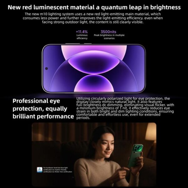 MPH4273_B10.jpg Xiaomi 17 Pro, 16GB+512GB, 3D Ultrasonic Fingerprint, 6.3 inch Xiaomi HyperOS 3 Snapdragon 8 Elite Gen 5 Octa Core, NFC, Network: 5G, 16GB+512GB