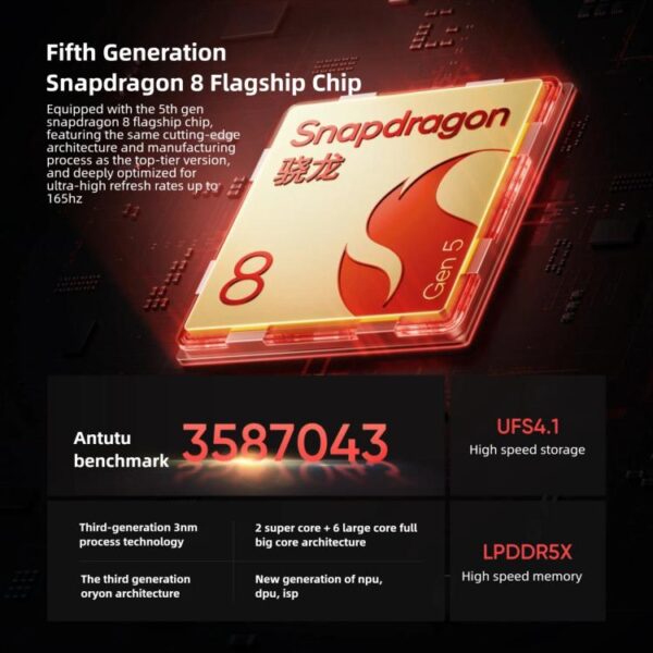 MPH4666_B10.jpg Realme Neo8, 12GB+256GB, Ultrasonic Screen Fingerprint, 6.78 inch Realme UI 7.0 Snapdragon 8 Gen 5 Octa Core, OTG, NFC, Network: 5G, 12GB+512GB