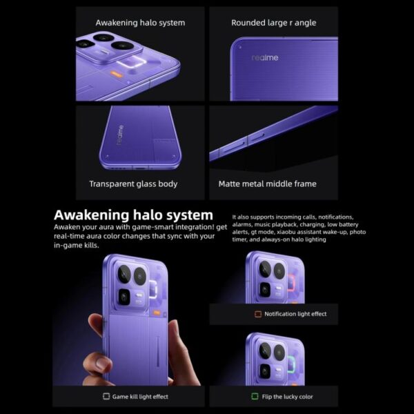 MPH4666_B3.jpg Realme Neo8, 12GB+256GB, Ultrasonic Screen Fingerprint, 6.78 inch Realme UI 7.0 Snapdragon 8 Gen 5 Octa Core, OTG, NFC, Network: 5G, 12GB+512GB