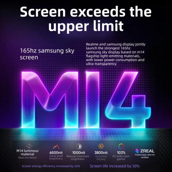 MPH4666_B4.jpg Realme Neo8, 12GB+256GB, Ultrasonic Screen Fingerprint, 6.78 inch Realme UI 7.0 Snapdragon 8 Gen 5 Octa Core, OTG, NFC, Network: 5G, 12GB+512GB
