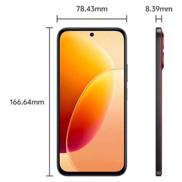 vivo Y500i, 8GB+256GB, Side Fingerprint, 6.75 inch Android 16 OriginOS 6 Snapdragon 4 Gen Octa Core, OTG, NFC, Network: 5G, 8GB+256GB
