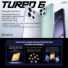 OnePlus Turbo 6, 12GB+256GB, Screen Fingerprint Identification, 6.78 inch ColorOS 16.0 Snapdragon 8s Gen 4 Octa Core, NFC, Network: 5G, 12GB+256GB